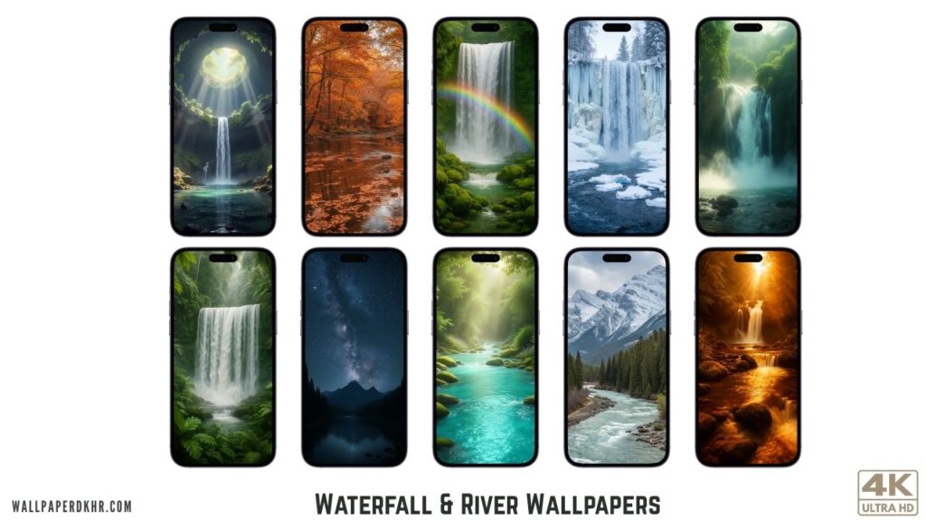 Waterfall & River Wallpapers