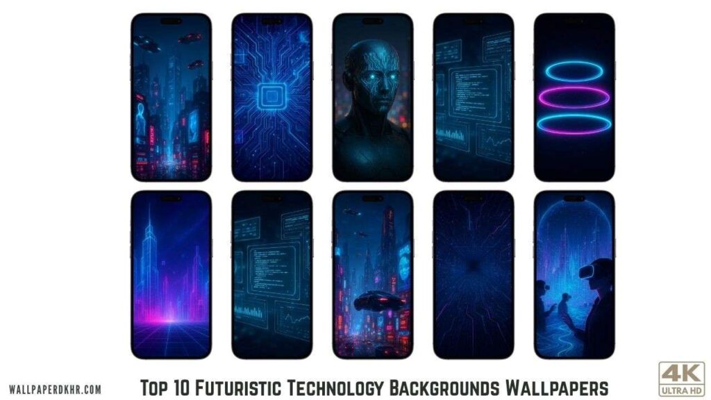 Futuristic Technology Backgrounds Wallpapers