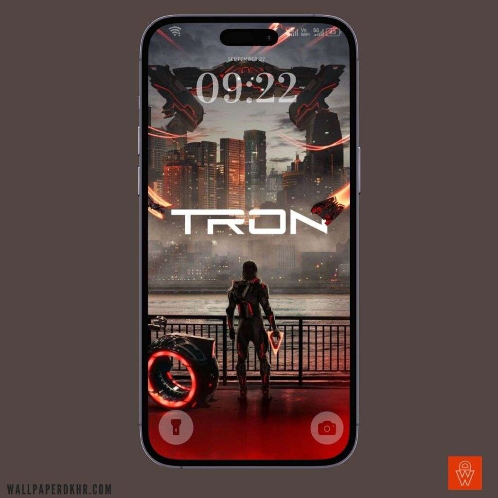 Tron Ares Wallpaper 4K