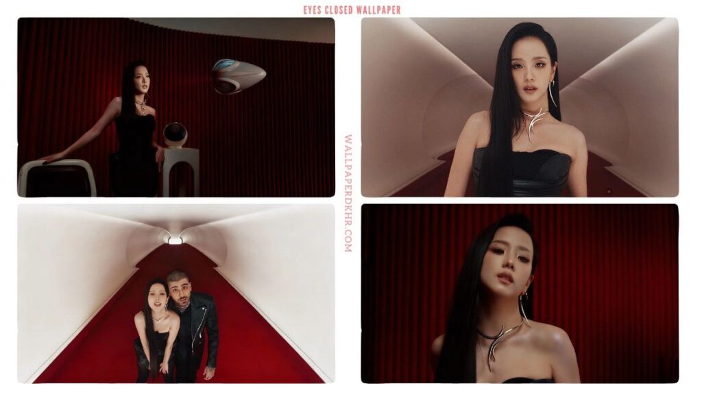 Eyes Closed Wallpaper Jisoo and Zayn - Desktop & iPhone