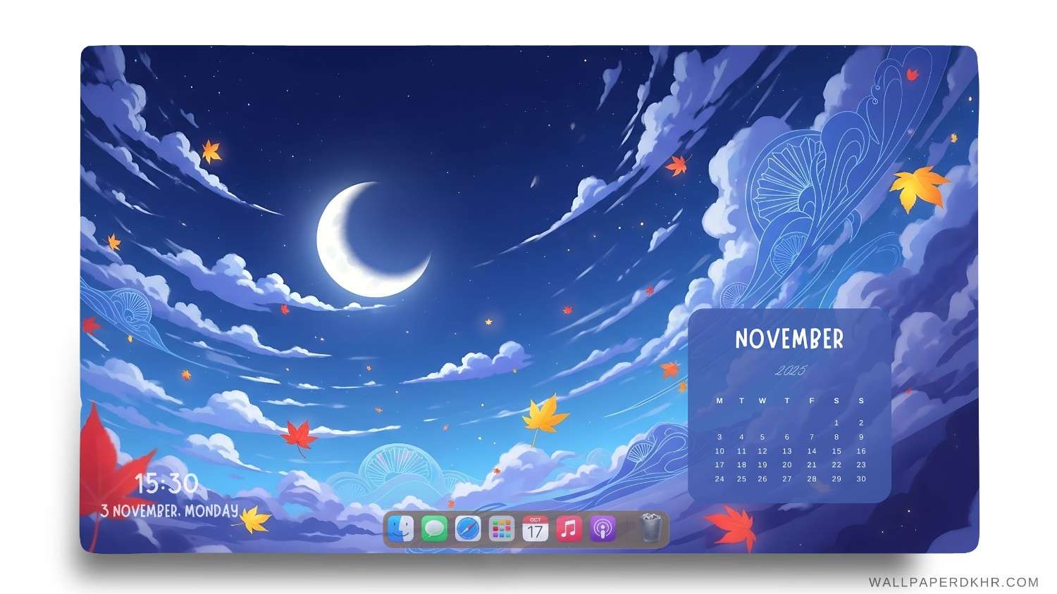 November wallpaper 2025