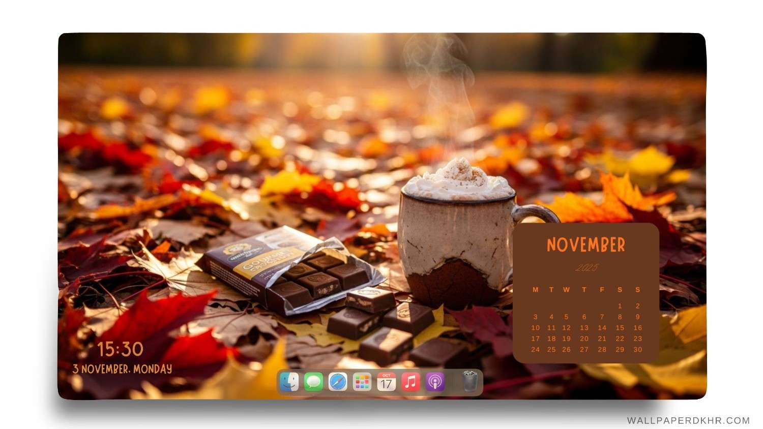 November 2025 Desktop Wallpaper