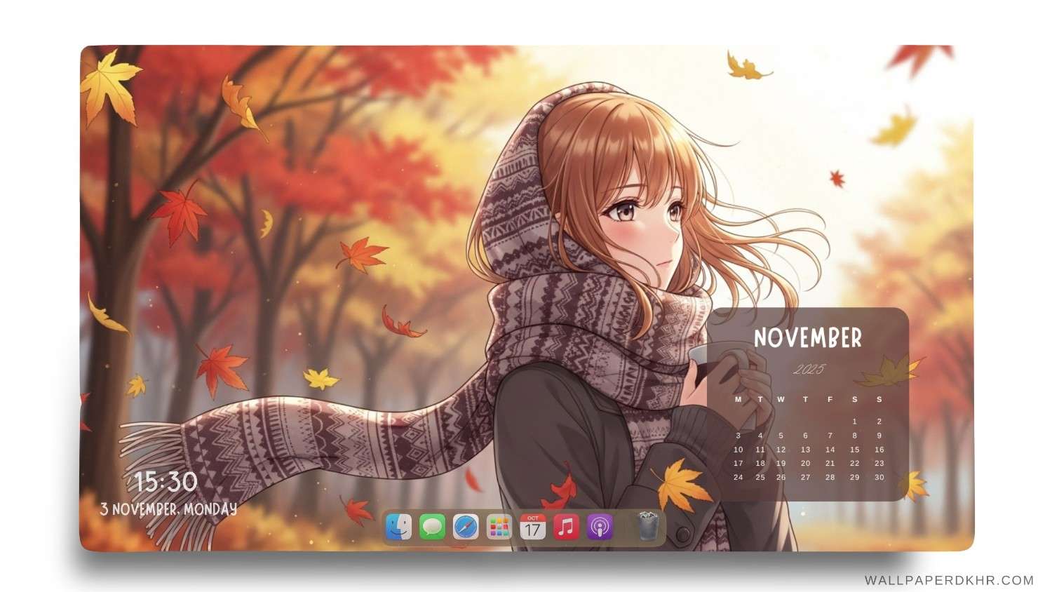 November wallpaper 2025