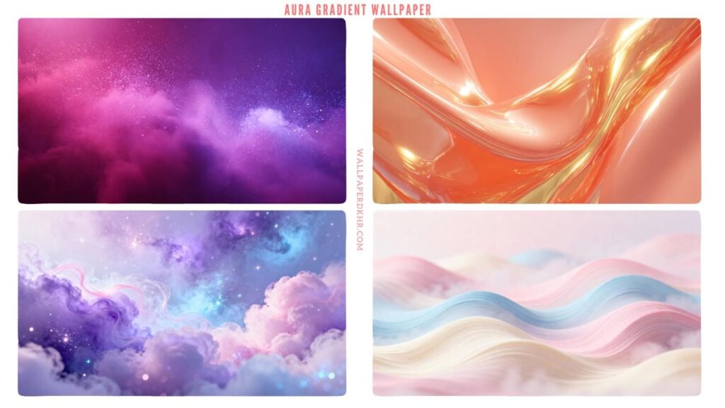 Aura Gradient Wallpaper 4K - iPhone & Laptop