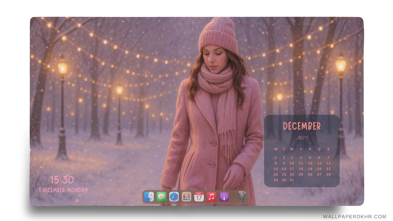 December 2025 Desktop Wallpaper
