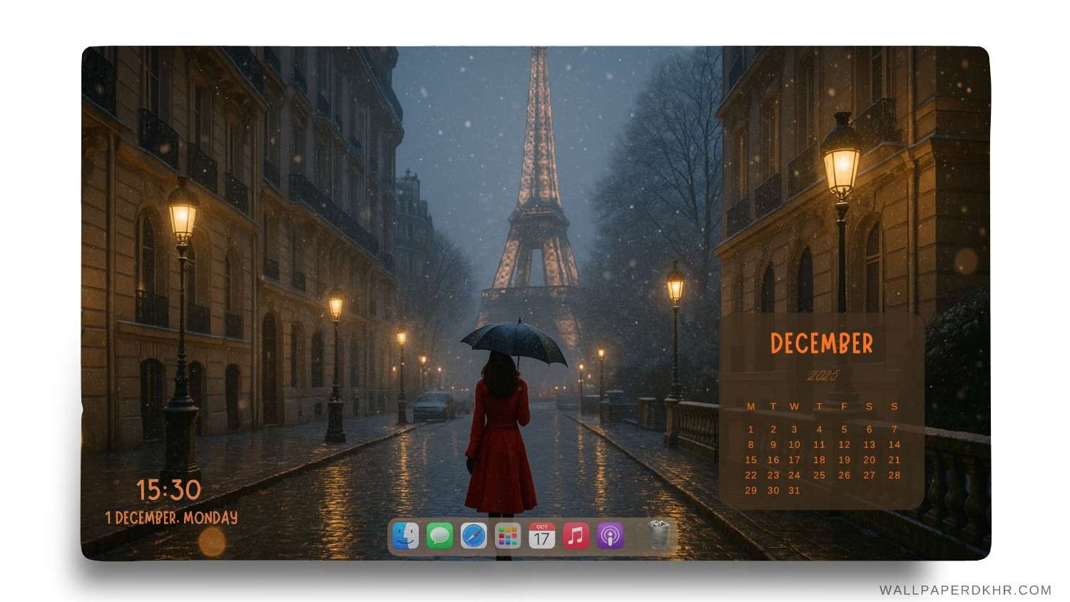 December 2025 Desktop Wallpaper