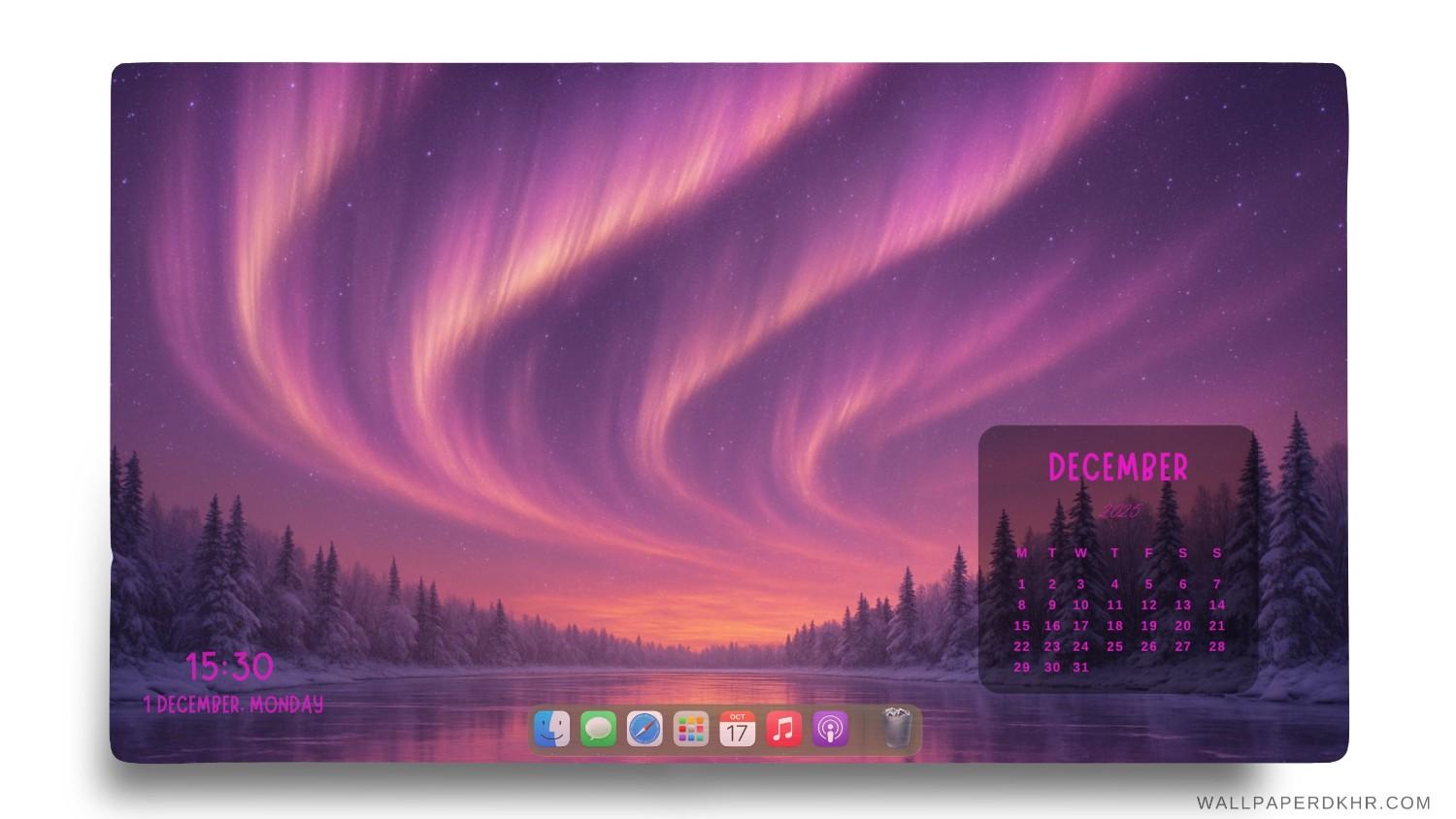 December 2025 Desktop Wallpaper