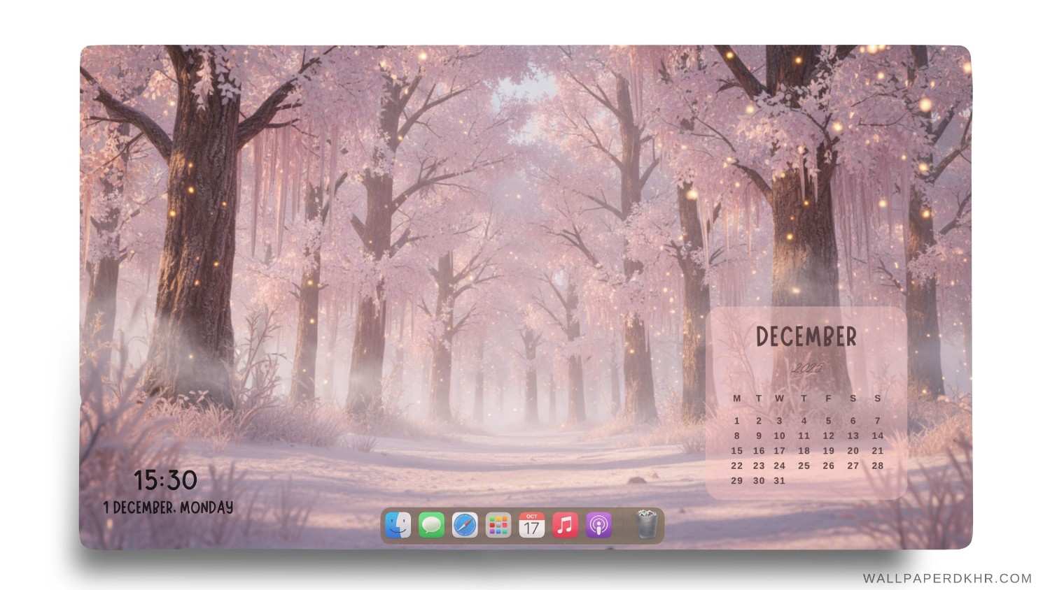 December 2025 Desktop Wallpaper