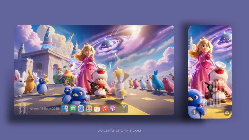 The Super Mario Galaxy Movie Wallpaper 