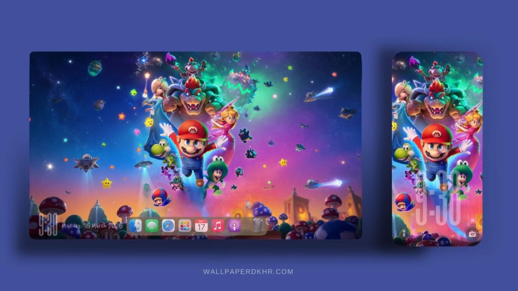 The Super Mario Galaxy Movie Wallpaper