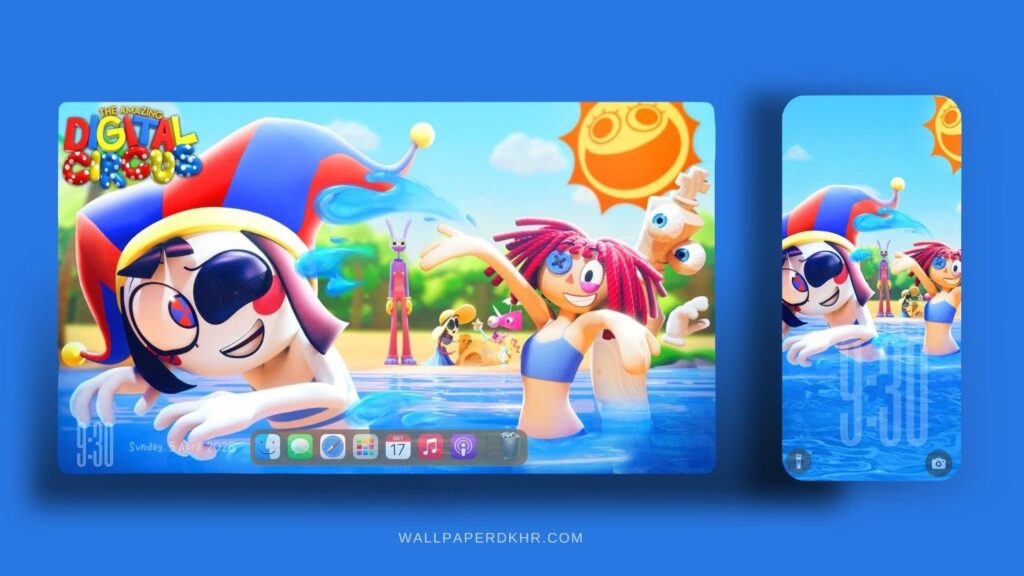 Digital Circus Wallpaper