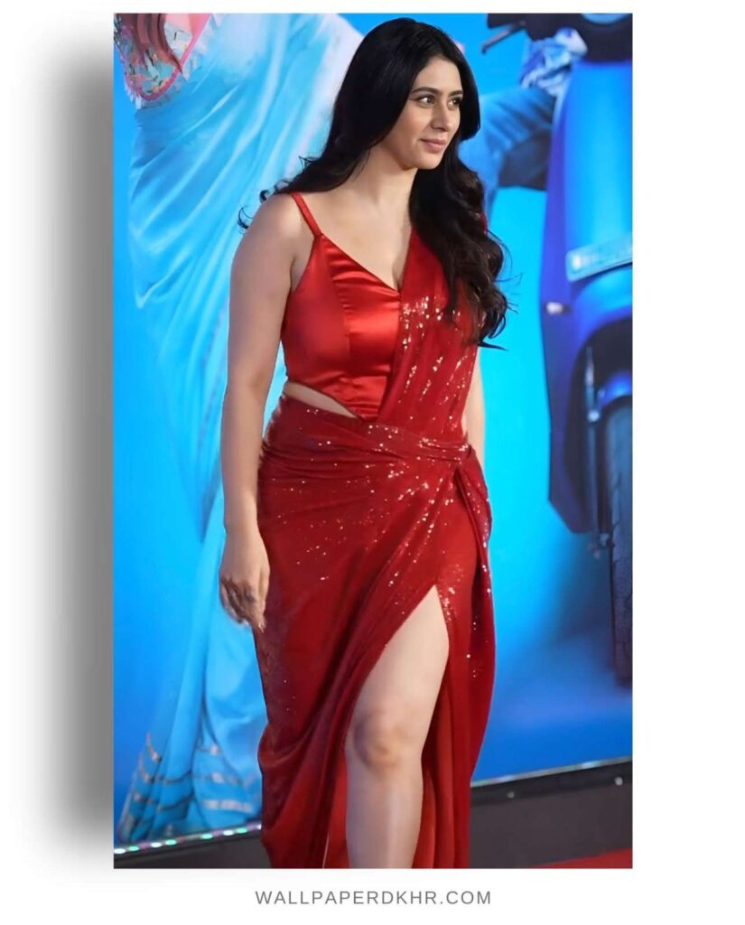 Warina Hussain Red Dress Wallpaper & image