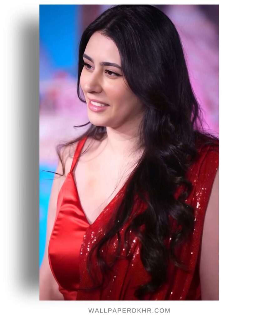 Warina Hussain Red Dress Wallpaper & image