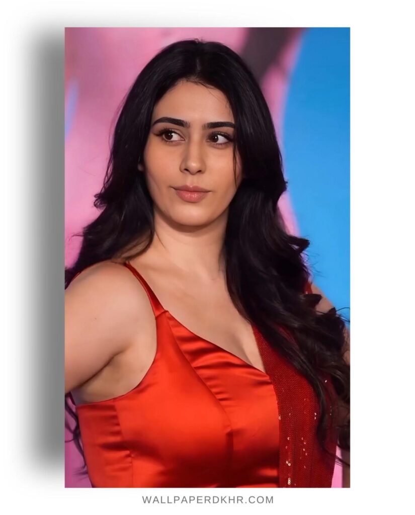 Warina Hussain Red Dress Wallpaper & image