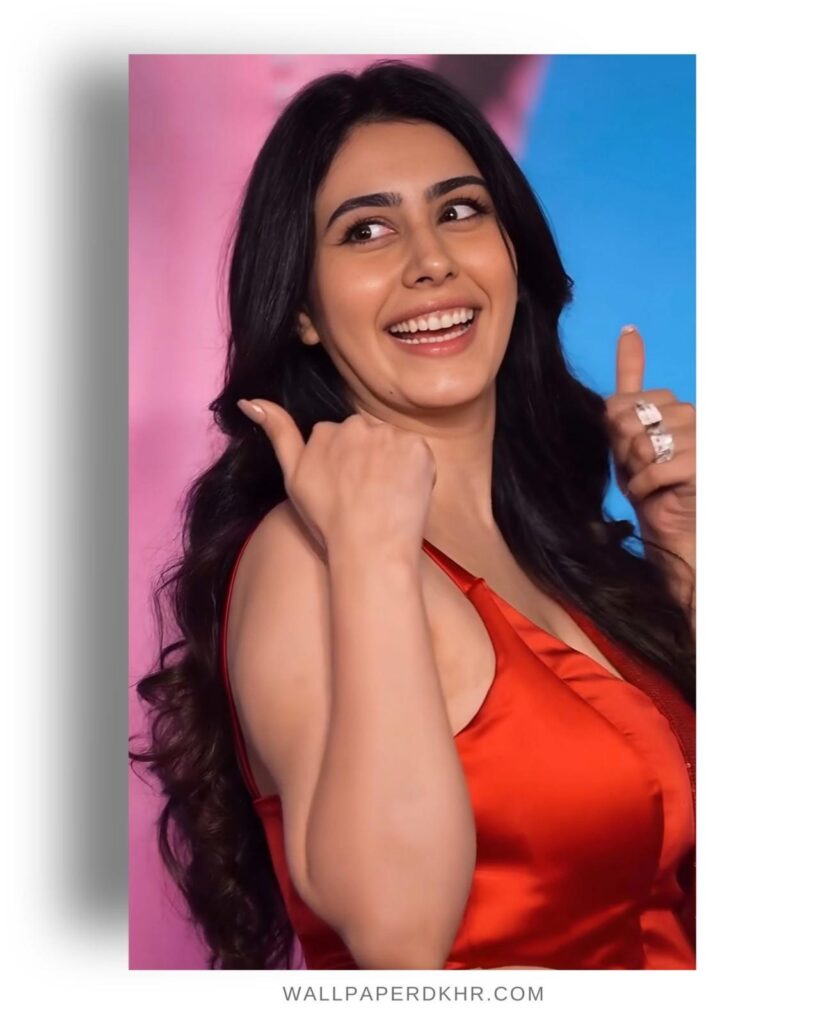 Warina Hussain Red Dress Wallpaper & image