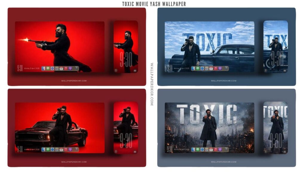Toxic Movie Yash Wallpaper 4K HD