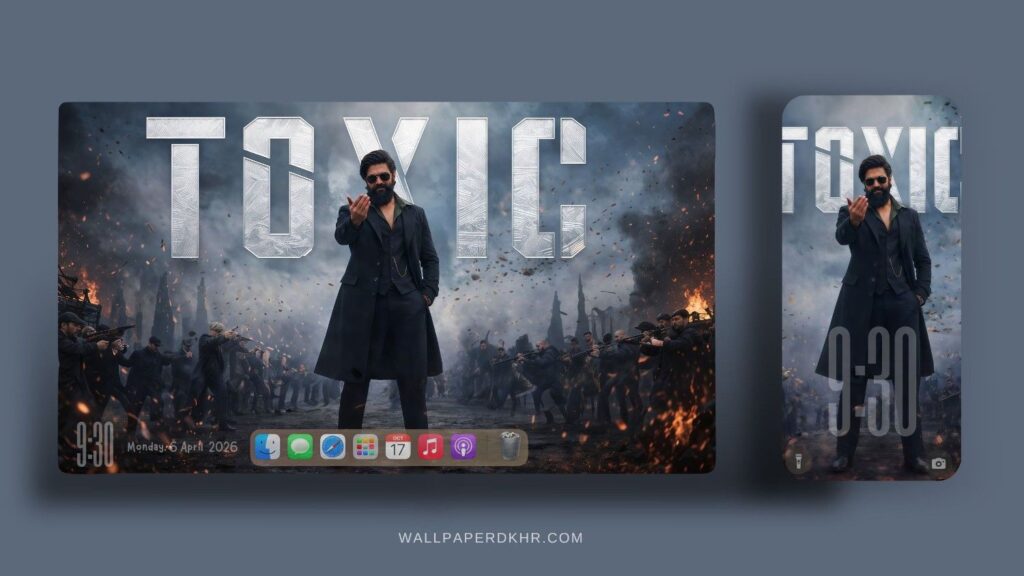 yash toxic wallpaper 4k
