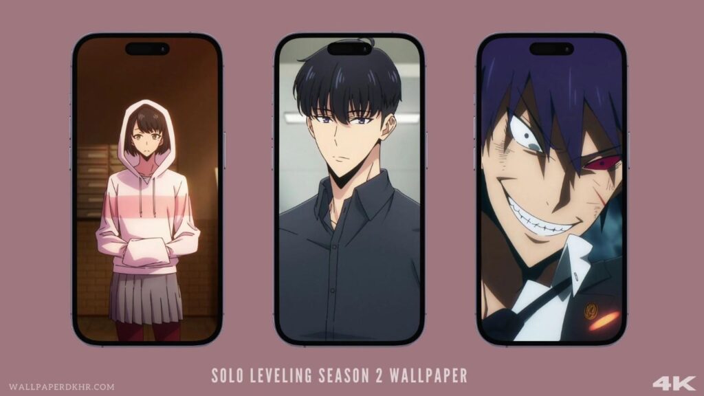 Solo Leveling season 2 Wallpaper 4K Phone & PC