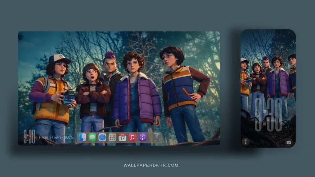 Stranger Things Tales from 85 Wallpaper 
