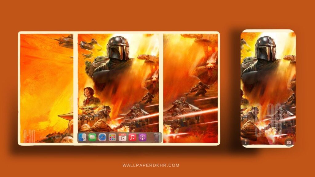 The Mandalorian and Grogu Wallpaper