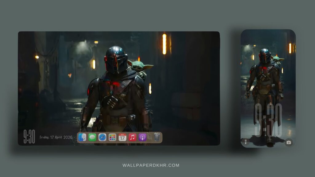 The Mandalorian and Grogu Wallpaper