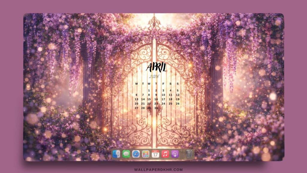 April 2026 Desktop wallpaper