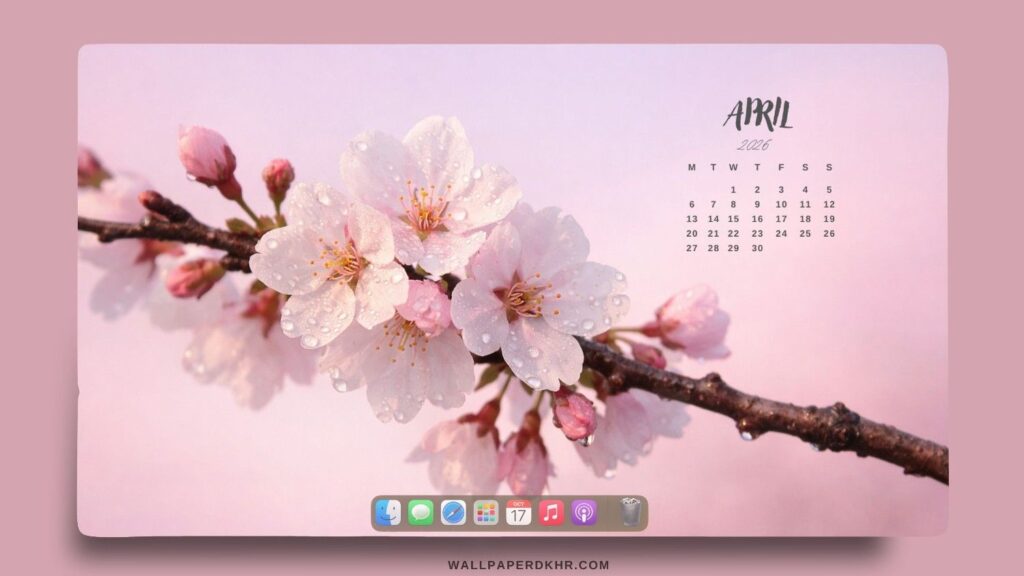 April 2026 Desktop wallpaper