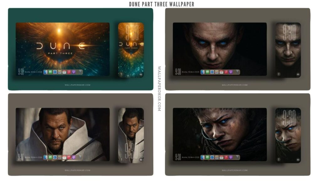 Dune Part Three Wallpaper 4K for Desktop & iPhone