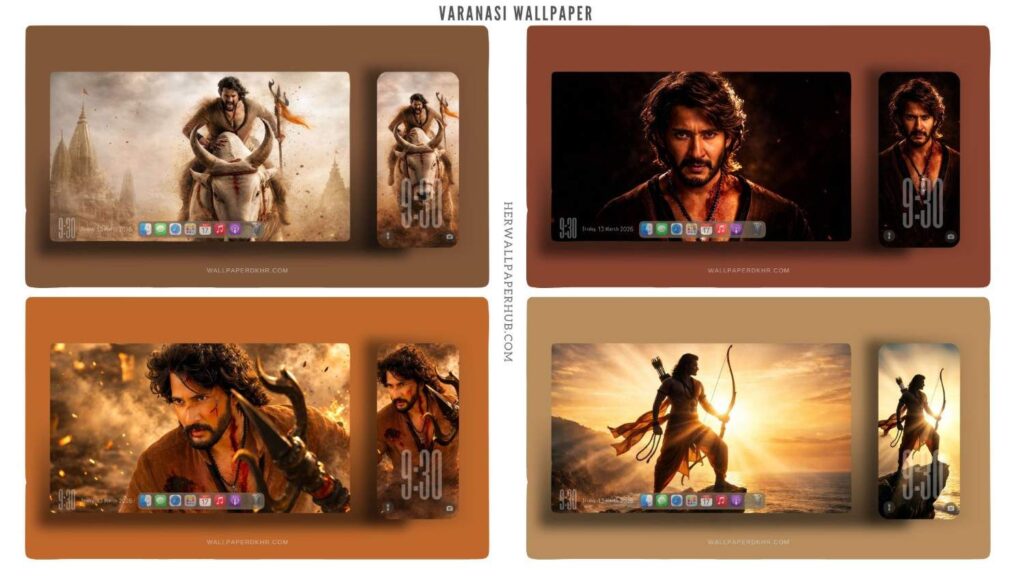 Varanasi Wallpaper & Image 4K HD Mahesh Babu - Action Movie