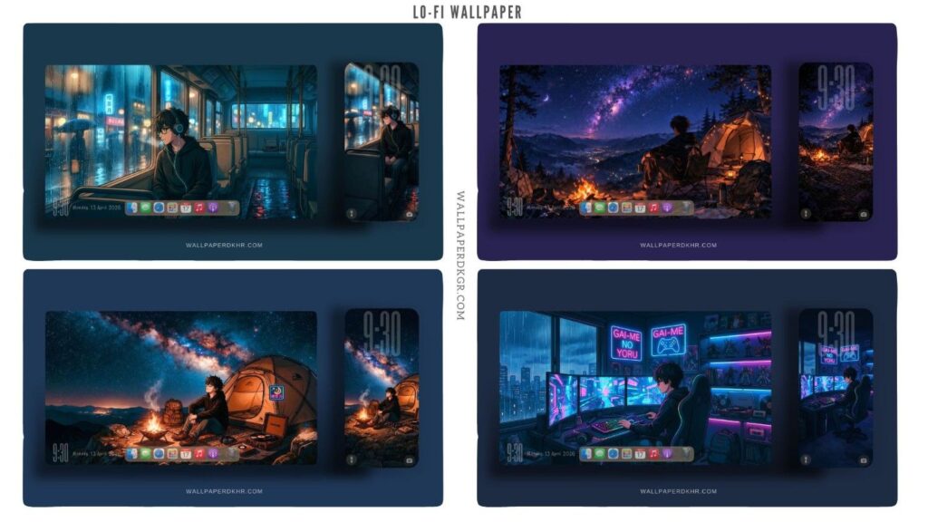 LO-FI Wallpaper 4K Desktop & iPhone