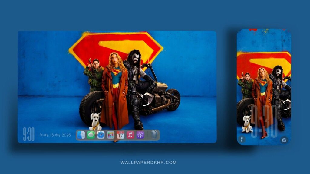 Supergirl Wallpaper 4K