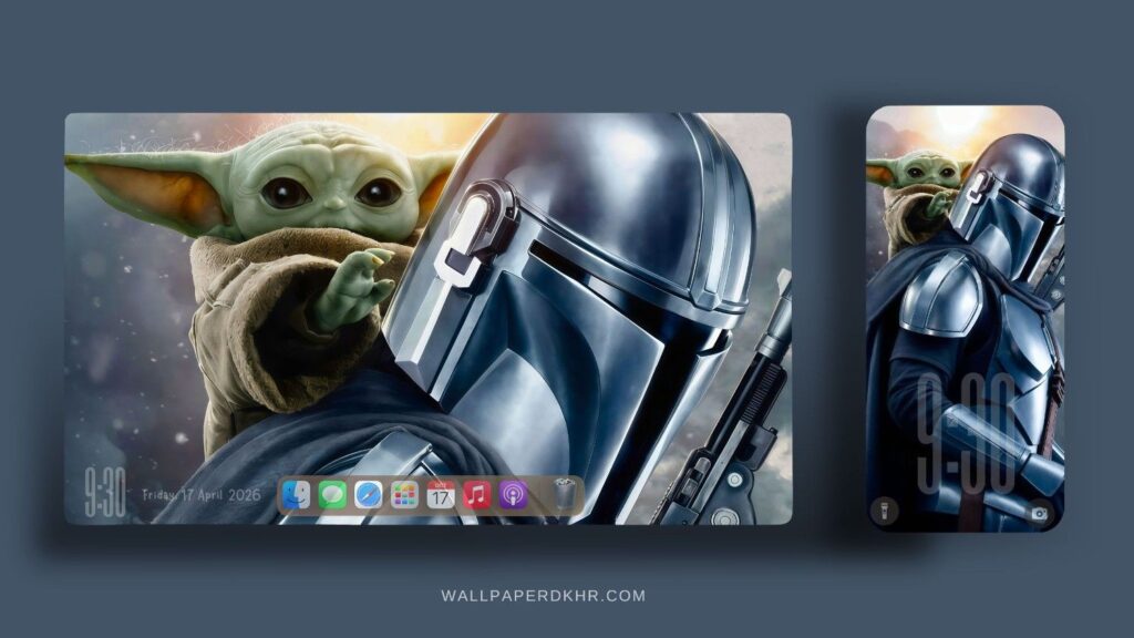 The Mandalorian and Grogu Wallpaper