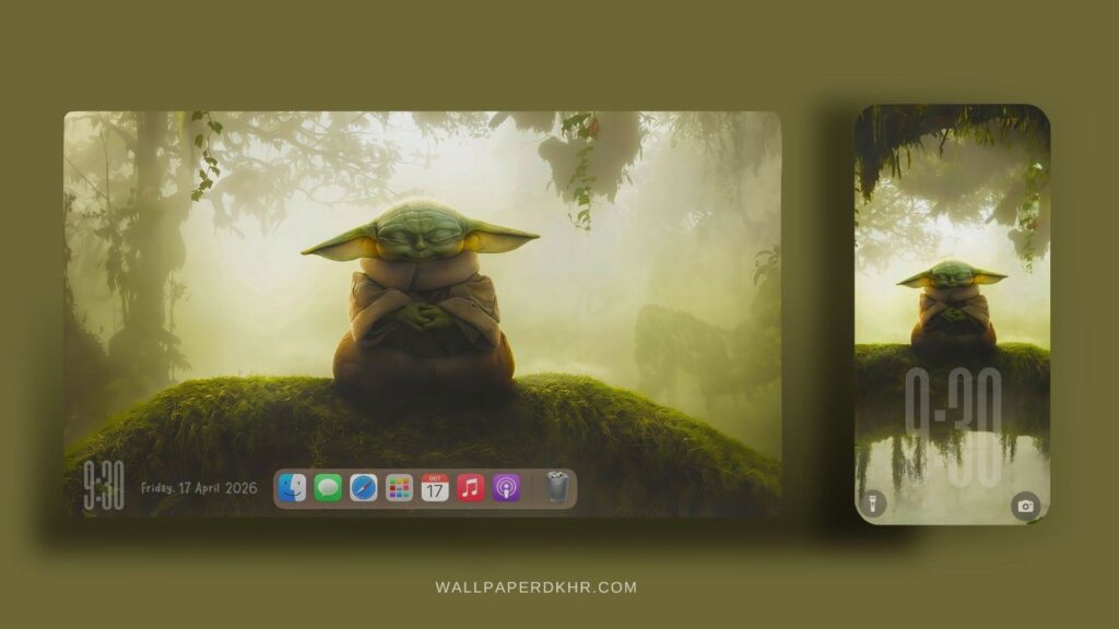 The Mandalorian and Grogu Wallpaper