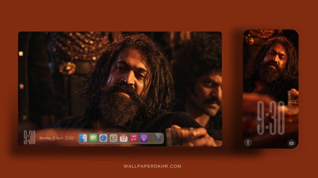 Toxic Movie Wallpaper 4K Yash