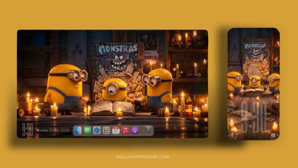 Minions & Monsters Movie Wallpaper