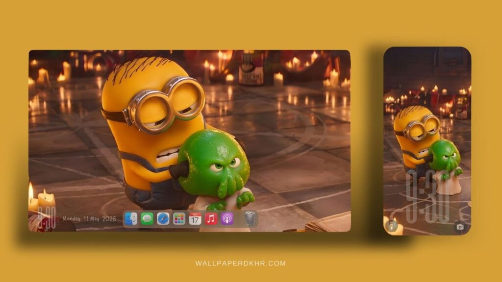 Minions & Monsters Movie Wallpaper