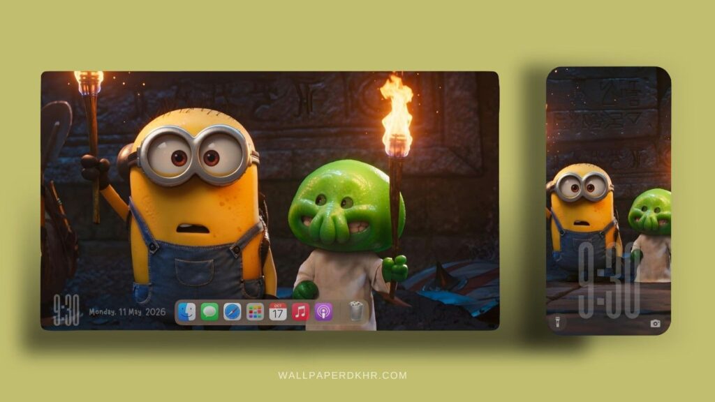 Minions & Monsters Movie Wallpaper
